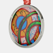 Samenstelling #20A door Michael Moffa Metalen Ornament (Links)