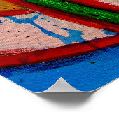 Samenstelling #20A door Michael Moffa Poster (Hoek)