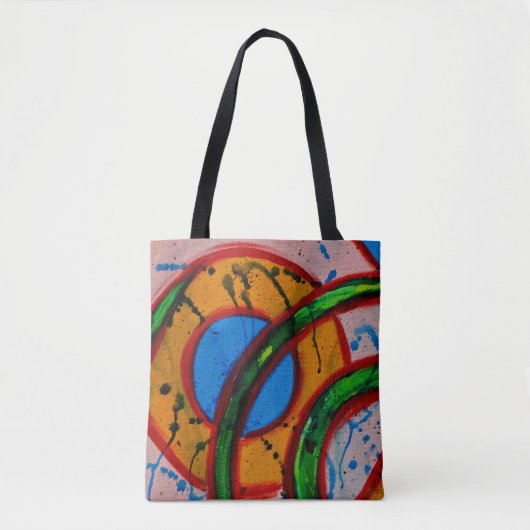 Samenstelling #20A door Michael Moffa Tote Bag (Voorkant)