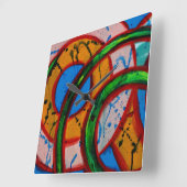 Samenstelling #20A door Michael Moffa Vierkante Klok (Hoek)