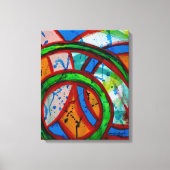 Samenstelling #20B door Michael Moffa Canvas Afdruk (Voorkant)