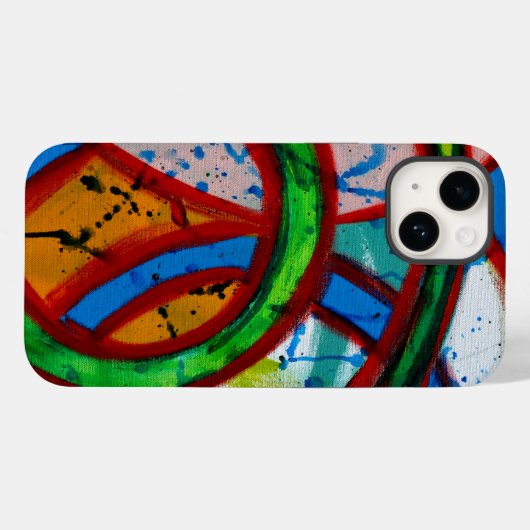 Samenstelling #20B door Michael Moffa Case-Mate iPhone Case (Achterkant (horizontaal))