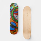 Samenstelling #20C door Michael Moffa Skateboard (Voorkant)
