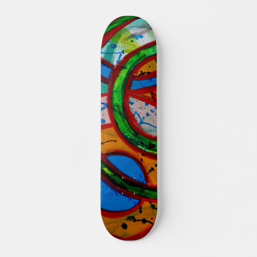 Samenstelling #20C door Michael Moffa Skateboard (Voorkant)