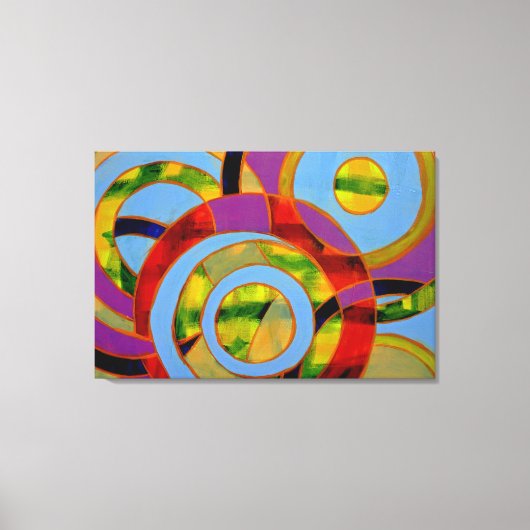 Samenstelling #21 door Michael Moffa Canvas Afdruk (Voorkant)