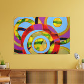 Samenstelling #21 door Michael Moffa Canvas Afdruk (Insitu (Woonkamer))