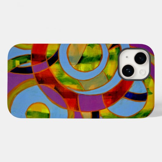 Samenstelling #21 door Michael Moffa Case-Mate iPhone Case (Achterkant (horizontaal))