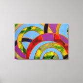 Samenstelling #21A door Michael Moffa Canvas Afdruk (Voorkant)