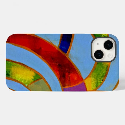 Samenstelling #21A door Michael Moffa Case-Mate iPhone Case (Achterkant (horizontaal))