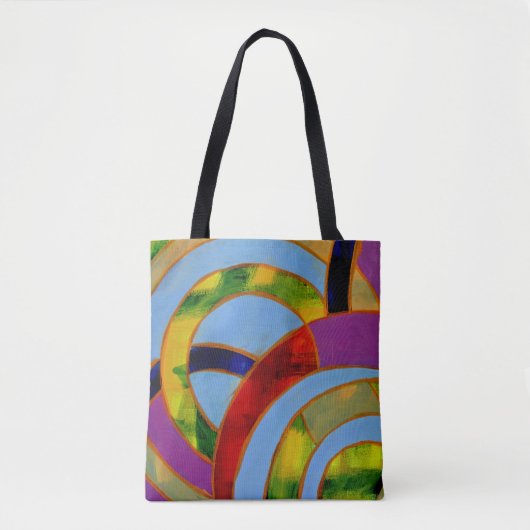 Samenstelling #21A door Michael Moffa Tote Bag (Voorkant)