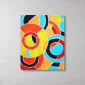 Samenstelling #22 door Michael Moffa Canvas Afdruk (Voorkant)