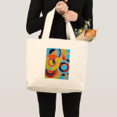 Samenstelling #22 door Michael Moffa Grote Tote Bag (Voorkant (product))