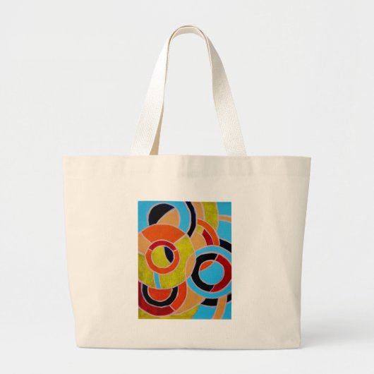 Samenstelling #22 door Michael Moffa Grote Tote Bag (Voorkant)