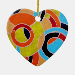 Samenstelling #22 door Michael Moffa Keramisch Ornament