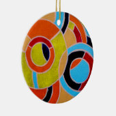 Samenstelling #22 door Michael Moffa Keramisch Ornament (Rechts)