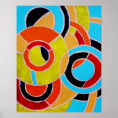 Samenstelling #22 door Michael Moffa Poster (Voorkant)