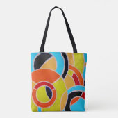Samenstelling #22 door Michael Moffa Tote Bag (Achterkant)