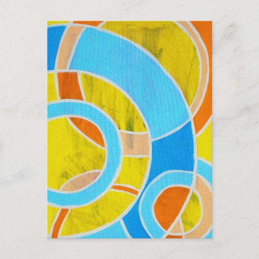 Samenstelling #23 door Michael Moffa Briefkaart (Voorkant)