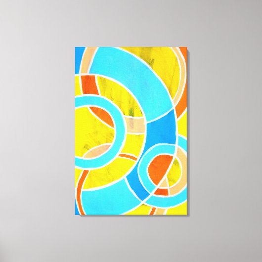 Samenstelling #23 door Michael Moffa Canvas Afdruk (Voorkant)