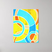 Samenstelling #23 door Michael Moffa Canvas Afdruk (Voorkant)
