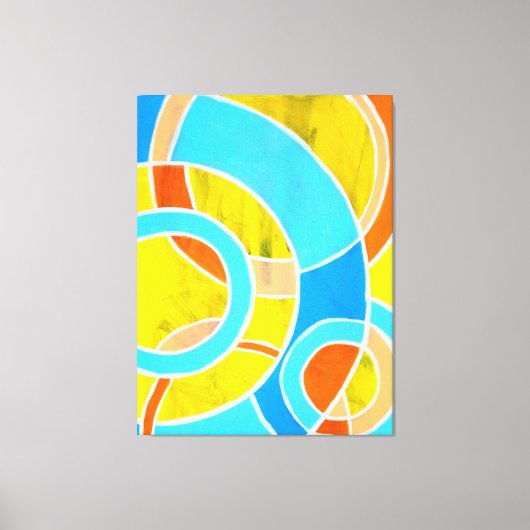 Samenstelling #23 door Michael Moffa Canvas Afdruk (Voorkant)