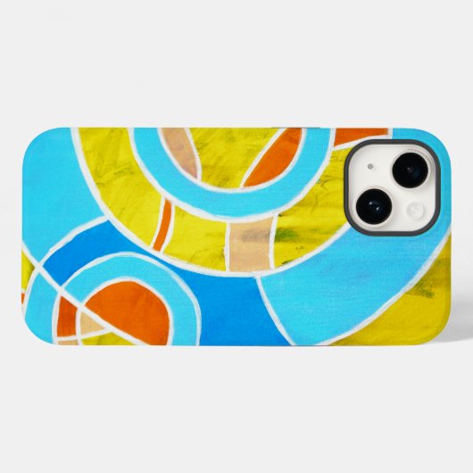 Samenstelling #23 door Michael Moffa Case-Mate iPhone Case (Achterkant (horizontaal))