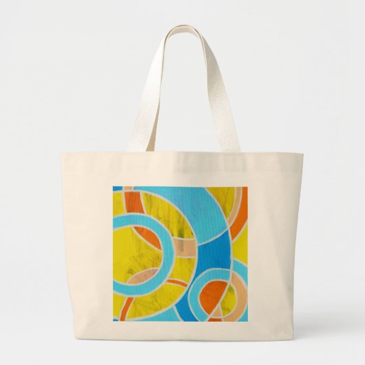 Samenstelling #23 door Michael Moffa Grote Tote Bag (Voorkant)