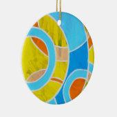 Samenstelling #23 door Michael Moffa Keramisch Ornament (Rechts)