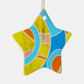 Samenstelling #23 door Michael Moffa Keramisch Ornament (Rechts)