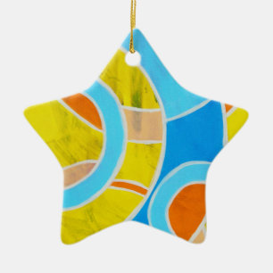 Samenstelling #23 door Michael Moffa Keramisch Ornament