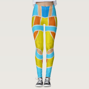 Samenstelling #23 door Michael Moffa Leggings