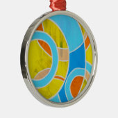 Samenstelling #23 door Michael Moffa Metalen Ornament (Rechts)