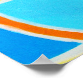 Samenstelling #23 door Michael Moffa Poster (Hoek)