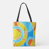 Samenstelling #23 door Michael Moffa Tote Bag (Achterkant)