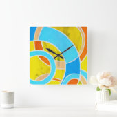 Samenstelling #23 door Michael Moffa Vierkante Klok (Huis)