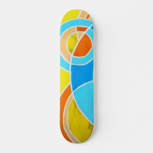 Samenstelling #23C door Michael Moffa Skateboard (Voorkant)