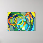 Samenstelling #26 door Michael Moffa Canvas Afdruk (Voorkant)