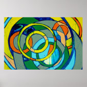 Samenstelling #26 door Michael Moffa Poster (Voorkant)