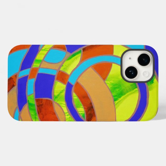 Samenstelling #27 door Michael Moffa Case-Mate iPhone Case (Achterkant (horizontaal))