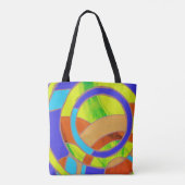 Samenstelling #27 door Michael Moffa Tote Bag (Achterkant)