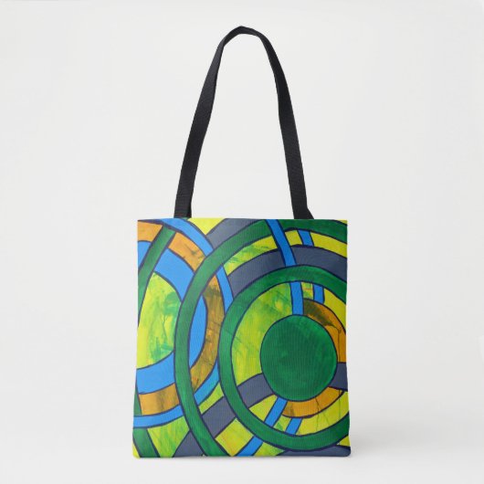 Samenstelling #28 door Michael Moffa Tote Bag (Voorkant)