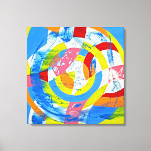 Samenstelling #2 door Michael Moffa Canvas Afdruk