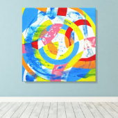 Samenstelling #2 door Michael Moffa Canvas Afdruk (Insitu (Houten vloer))