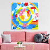 Samenstelling #2 door Michael Moffa Canvas Afdruk (Insitu (Woonkamer))