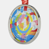 Samenstelling #2 door Michael Moffa Metalen Ornament (Links)