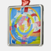Samenstelling #2 door Michael Moffa Metalen Ornament (Links)