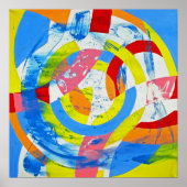 Samenstelling #2 door Michael Moffa Poster (Voorkant)