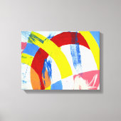 Samenstelling #2A door Michael Moffa Canvas Afdruk (Voorkant)