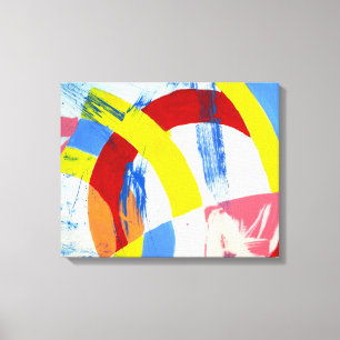 Samenstelling #2A door Michael Moffa Canvas Afdruk