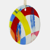 Samenstelling #2A door Michael Moffa Keramisch Ornament (Rechts)